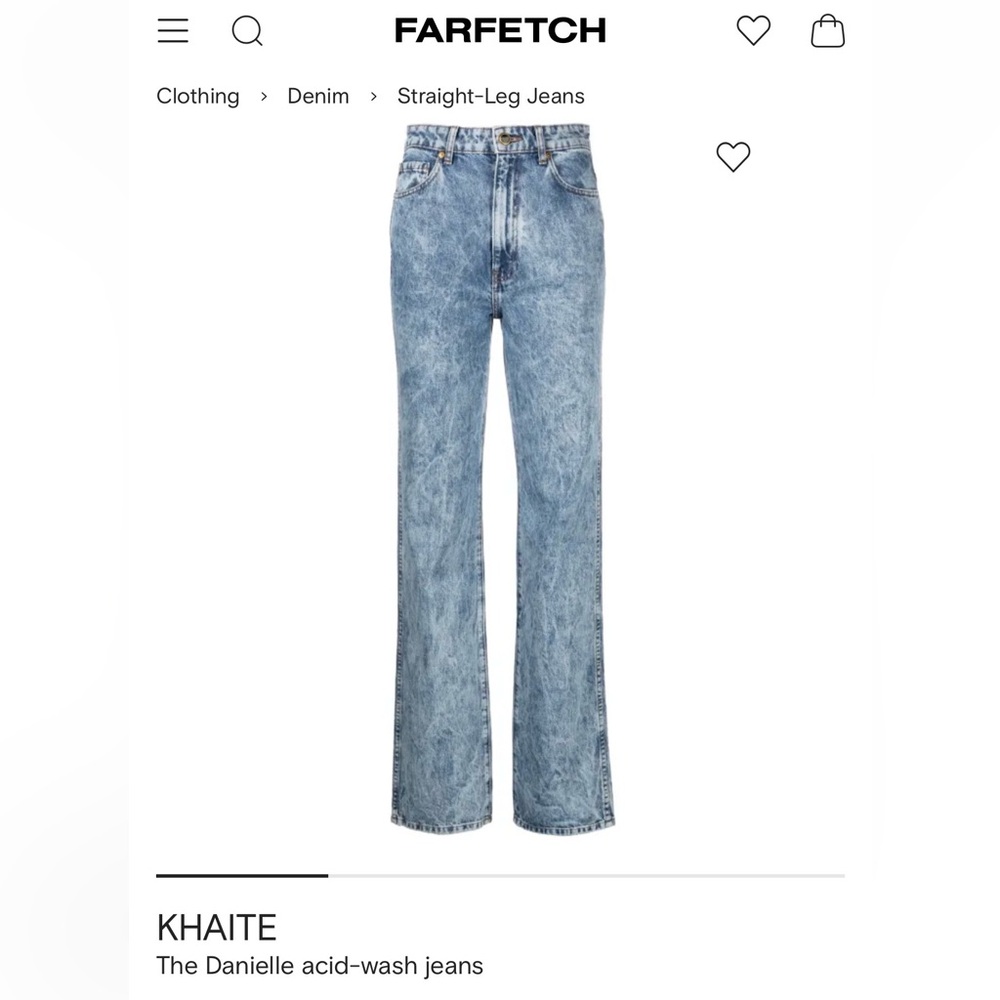 KHAITE Danielle Jeans